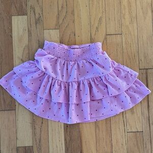 Cat & Jack | Lavender Ruffle Skirt with Dots | size XL (14)